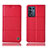 Coque Portefeuille Livre Cuir Etui Clapet H15P pour Oppo K9S 5G Rouge