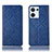 Coque Portefeuille Livre Cuir Etui Clapet H15P pour Oppo Reno9 Pro 5G Bleu