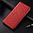 Coque Portefeuille Livre Cuir Etui Clapet H16 pour Apple iPhone 13 Mini Rouge