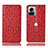 Coque Portefeuille Livre Cuir Etui Clapet H16P pour Motorola Moto Edge 30 Ultra 5G Rouge