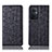 Coque Portefeuille Livre Cuir Etui Clapet H16P pour Oppo F21 Pro 5G Noir