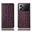 Coque Portefeuille Livre Cuir Etui Clapet H16P pour Oppo K10 Pro 5G Marron