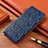 Coque Portefeuille Livre Cuir Etui Clapet H17P pour Realme GT Neo6 5G Bleu