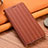 Coque Portefeuille Livre Cuir Etui Clapet H18P pour Motorola Moto G100 5G Marron