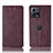 Coque Portefeuille Livre Cuir Etui Clapet H19P pour Motorola Moto Edge 30 Fusion 5G Vin Rouge