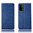 Coque Portefeuille Livre Cuir Etui Clapet H19P pour OnePlus Nord N200 5G Bleu