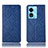 Coque Portefeuille Livre Cuir Etui Clapet H19P pour Oppo A1x 5G Bleu