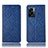 Coque Portefeuille Livre Cuir Etui Clapet H19P pour Oppo A77 5G Bleu