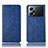 Coque Portefeuille Livre Cuir Etui Clapet H19P pour Oppo K10 Pro 5G Bleu