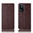 Coque Portefeuille Livre Cuir Etui Clapet H19P pour Oppo K9X 5G Marron