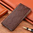 Coque Portefeuille Livre Cuir Etui Clapet H19P pour Realme 10 5G Marron