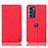 Coque Portefeuille Livre Cuir Etui Clapet H21P pour Motorola Moto Edge S30 5G Rouge