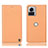 Coque Portefeuille Livre Cuir Etui Clapet H21P pour Motorola Moto Edge X30 Pro 5G Orange