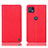 Coque Portefeuille Livre Cuir Etui Clapet H21P pour Motorola Moto G50 5G Rouge