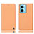 Coque Portefeuille Livre Cuir Etui Clapet H21P pour Oppo A1x 5G Orange