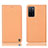 Coque Portefeuille Livre Cuir Etui Clapet H21P pour Oppo A55S 5G Orange