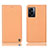 Coque Portefeuille Livre Cuir Etui Clapet H21P pour Oppo A56S 5G Orange