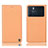 Coque Portefeuille Livre Cuir Etui Clapet H21P pour Oppo K9 Pro 5G Orange