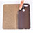 Coque Portefeuille Livre Cuir Etui Clapet H22P pour Apple iPhone Xs Max Petit