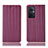 Coque Portefeuille Livre Cuir Etui Clapet H23P pour Oppo F21 Pro 5G Vin Rouge