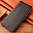 Coque Portefeuille Livre Cuir Etui Clapet H24P pour Apple iPhone Xs Max Marron