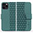 Coque Portefeuille Livre Cuir Etui Clapet HF1 pour Apple iPhone 15 Pro Max Petit