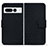 Coque Portefeuille Livre Cuir Etui Clapet HF1 pour Google Pixel 7 Pro 5G Noir