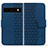 Coque Portefeuille Livre Cuir Etui Clapet HF1 pour Google Pixel 7a 5G Bleu