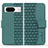 Coque Portefeuille Livre Cuir Etui Clapet HF1 pour Google Pixel 8 5G Vert