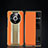 Coque Portefeuille Livre Cuir Etui Clapet JB2 pour Huawei Honor Magic3 Pro+ Plus 5G Orange