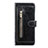 Coque Portefeuille Livre Cuir Etui Clapet JD1 pour Samsung Galaxy Note 20 5G Noir