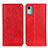 Coque Portefeuille Livre Cuir Etui Clapet K01Z pour Nokia C12 Plus Rouge