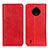 Coque Portefeuille Livre Cuir Etui Clapet K01Z pour Nokia C200 Rouge