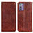 Coque Portefeuille Livre Cuir Etui Clapet K01Z pour Nokia G310 5G Marron