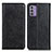 Coque Portefeuille Livre Cuir Etui Clapet K01Z pour Nokia G310 5G Noir