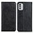 Coque Portefeuille Livre Cuir Etui Clapet K01Z pour Nokia G60 5G Noir