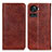 Coque Portefeuille Livre Cuir Etui Clapet K01Z pour OnePlus 10R 5G Marron