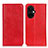 Coque Portefeuille Livre Cuir Etui Clapet K01Z pour OnePlus Nord N30 5G Rouge