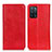 Coque Portefeuille Livre Cuir Etui Clapet K01Z pour Oppo A55 5G Rouge