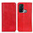 Coque Portefeuille Livre Cuir Etui Clapet K01Z pour Oppo Reno5 A Rouge