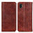 Coque Portefeuille Livre Cuir Etui Clapet K01Z pour Samsung Galaxy XCover 6 Pro 5G Marron