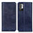 Coque Portefeuille Livre Cuir Etui Clapet K01Z pour Xiaomi POCO M3 Pro 5G Bleu
