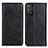 Coque Portefeuille Livre Cuir Etui Clapet K01Z pour Xiaomi Redmi Note 11 Pro 4G Noir