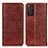 Coque Portefeuille Livre Cuir Etui Clapet K01Z pour Xiaomi Redmi Note 11S 4G Marron