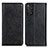 Coque Portefeuille Livre Cuir Etui Clapet K01Z pour Xiaomi Redmi Note 11S 4G Noir