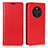 Coque Portefeuille Livre Cuir Etui Clapet K02 pour Huawei Mate 40E Pro 4G Rouge