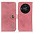Coque Portefeuille Livre Cuir Etui Clapet K02Z pour Huawei Honor Magic6 Lite 5G Rose