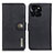 Coque Portefeuille Livre Cuir Etui Clapet K02Z pour Huawei Honor X8b Noir