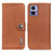 Coque Portefeuille Livre Cuir Etui Clapet K02Z pour Motorola Moto Edge 30 Lite 5G Marron