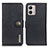 Coque Portefeuille Livre Cuir Etui Clapet K02Z pour Motorola Moto G53j 5G Noir